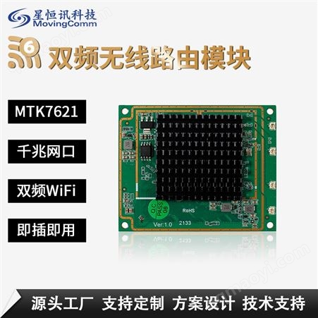 IOT181800Mbps嵌入串口图传核心板无线wifi6模块